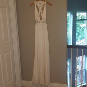 NWT Jessica Simpson white gown